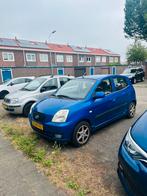 Kia Picanto 1.0 2005 Blauw, Auto's, Kia, Achterwielaandrijving, 836 kg, Zwart, 4 cilinders