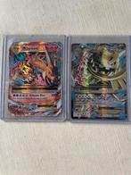 2x Mega EX Pokémon kaarten - Evolutions 2016, Ophalen of Verzenden, Gebruikt, Meerdere kaarten, Foil