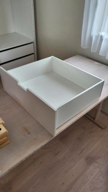 Wit Nordli bed met lades IKEA - afbeelding 5
