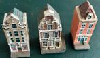3 prachtige grachtenhuisjes huisjes, Verzamelen, KLM Huisjes, Ophalen of Verzenden, Zo goed als nieuw