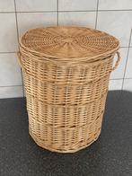 Rotan wasmand, rond (diameter38 cm, hoogte 45 cm), Ophalen of Verzenden, Zo goed als nieuw, Overige typen