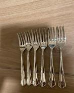 Verzilverde dessertvorkjes / taartvorkjes Robbe & Berking, Huis en Inrichting, Keuken | Bestek, Ophalen of Verzenden, Zilver