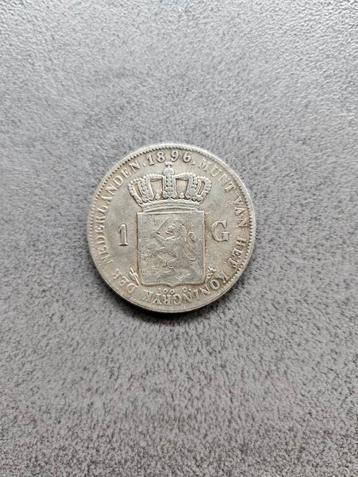 1 Gulden Munt uit 1896 