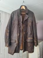 Antieke motorjas, met afneembare bontkraag, Ophalen of Verzenden, Tweedehands, Jas | textiel