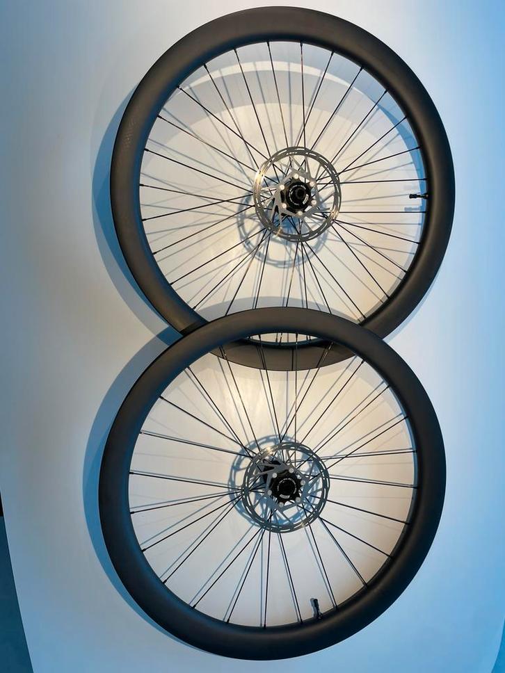 Brede carbon gravel wielen, Fietsen en Brommers, Fietsonderdelen, Zo goed als nieuw, Algemeen, Wiel, Ophalen of Verzenden