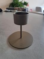 Zusss design kandelaar/waxinelichthouder, Gebruikt, Ophalen of Verzenden, Metaal, Groen