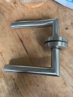 RVS Deurkruk set Kevin van de Karwei, Ophalen, Zo goed als nieuw, Rvs, Klink of Kruk
