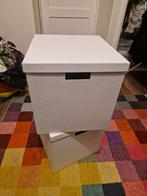 Twee kartonnen opbergdozen van IKEA, Huis en Inrichting, Ophalen, Gebruikt