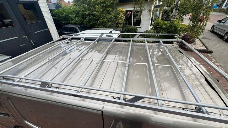Rvs Imperiaal met traprol L1, Auto diversen, Dakdragers, Zo goed als nieuw, Ophalen