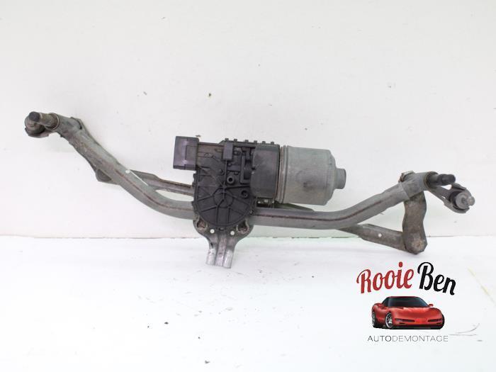 Ruitenwismotor + Mechaniek van een Peugeot 207, Auto-onderdelen, Ruiten en Toebehoren, Peugeot, Gebruikt, 3 maanden garantie, Ophalen of Verzenden