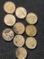 Rembrant en zijn leerlingen -de munten zonder de map/zegels, Ophalen of Verzenden, Koningin Beatrix, Zilver