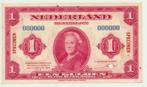 Nederland 1 Gulden 1943 Wilhelmina specimen, Postzegels en Munten, Bankbiljetten | Nederland, Los biljet, 1 gulden, Ophalen of Verzenden