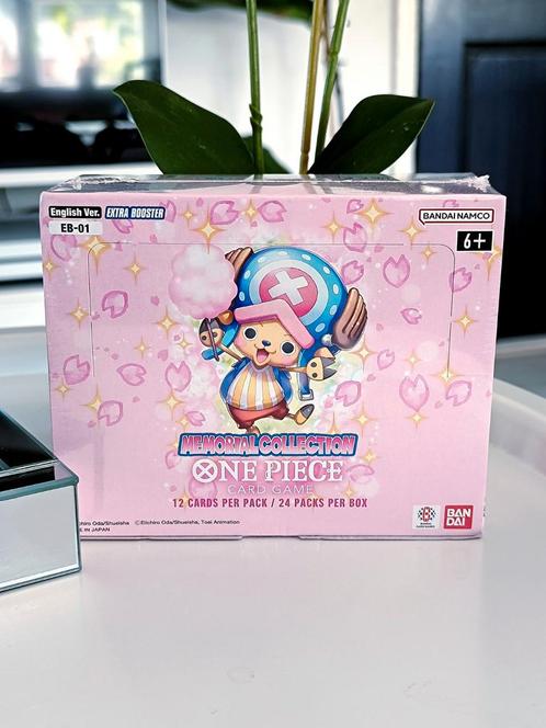 One Piece Memorial Collection Sealed Booster Box, Hobby en Vrije tijd, Verzamelkaartspellen | Pokémon, Nieuw, Boosterbox, Foil