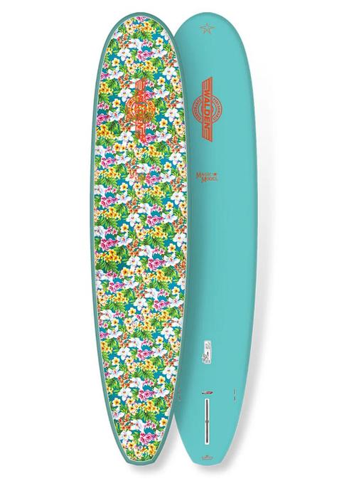 8'6 Walden Magic Model Wahine longboard als nieuw!, Watersport en Boten, Golfsurfen, Zo goed als nieuw, Longboard, Met draagtas