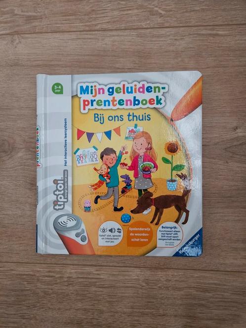 Tiptoi geluiden prentenboek: Bij ons thuis, Boeken, Kinderboeken | Kleuters, Nieuw, Jongen of Meisje, Ophalen of Verzenden