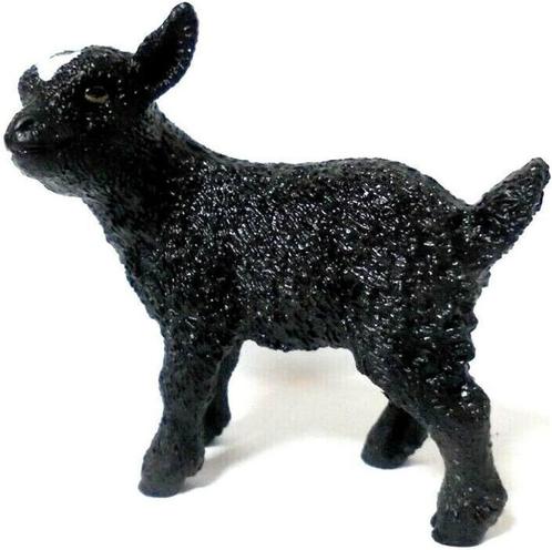 Schleich 17087 zwart geitje, dierfiguur, Verzamelen, Dierenverzamelingen, Zo goed als nieuw, Beeldje of Figuurtje, Boerderijdier