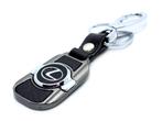 Lexus Sleutelhanger | Leer, Metaal | Karabijnsluiting| Lexus, Ophalen of Verzenden, Nieuw, Merk