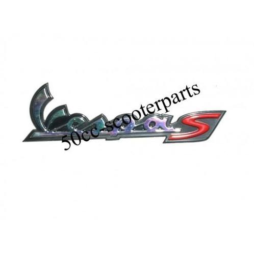 Sticker Vespa Woord [Vespa S] Achter Piaggio Orig 656228, Motoren, Tuning en Styling, Ophalen of Verzenden