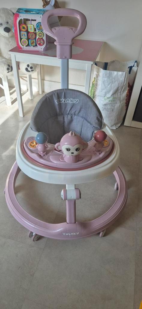 Roze Twinky Loopstoel, Kinderen en Baby's, Overige Kinderen en Baby's, Gebruikt, Ophalen