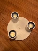 Ikea spot lamp met 3 dimbare LED spots, Ophalen of Verzenden, Zo goed als nieuw, Metaal