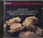 Chopin - Ballades & Impromptus - Bella Davidovich, Ophalen of Verzenden, Romantiek, Zo goed als nieuw, Kamermuziek