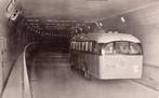 Rotterdam  -  autobus in de Maastunnel , 1960      =0014=, Verzamelen, Ophalen of Verzenden, 1960 tot 1980, Gelopen, Zuid-Holland