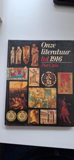 2 Geschiedenisboeken / Onze literatuur van Piet Calis, Boeken, Ophalen of Verzenden, Gelezen