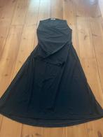 Mooie zwarte pinstripe travelstof jurk Studio Anneloes, XXL, Kleding | Dames, Jurken, Studio Anneloes, Verzenden, Zwart, Maat 46/48 (XL) of groter
