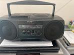 SONY draagbare radio /cassette/cd speler, Ophalen, Zo goed als nieuw, Radio