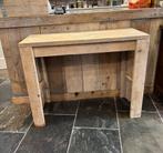 Sidetable muurtafel steigerhout, Huis en Inrichting, Tafels | Sidetables, Ophalen, Gebruikt, 100 tot 150 cm, 25 tot 50 cm