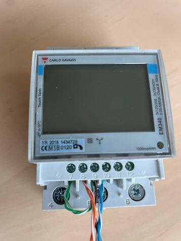Carlo Gavazzi EM340 - 3-fase kWh meter Modbus load balancing beschikbaar voor biedingen