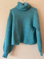 C&A blauwe dames trui met ballonmouwen maat 34, Ophalen of Verzenden, Zo goed als nieuw, Maat 34 (XS) of kleiner, Blauw