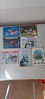Suzuki  A / AC / AS / RV50 / mini bike blikken reclameborden, Ophalen of Verzenden, Gebruikt