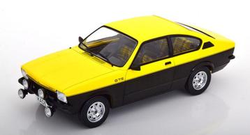 1:18 Opel Kadett C Coupe GT/E - Geel/Zwart NIEUW! beschikbaar voor biedingen