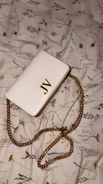 Josh V Crossbody Tas – Wit met Goud – Zo Goed als Nieuw, Sieraden, Tassen en Uiterlijk, Tassen | Damestassen, Ophalen of Verzenden
