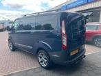 Ford TRANSIT CUSTOM 2.2 TDCI TREND Dubbel Cabine Airco Trekh, 101 pk, 4 cilinders, Blauw, 1909 kg