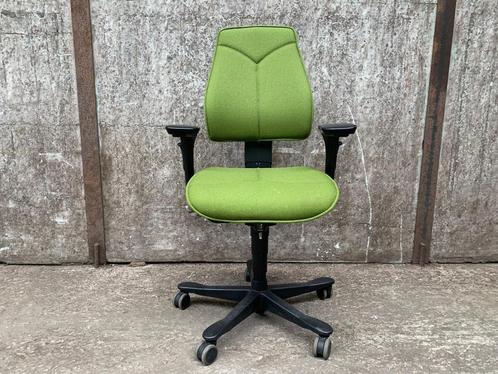 Kinnarps bureaustoel 6000 Free float - groen, Huis en Inrichting, Bureaustoelen, Gebruikt, Ergonomisch, Ophalen of Verzenden