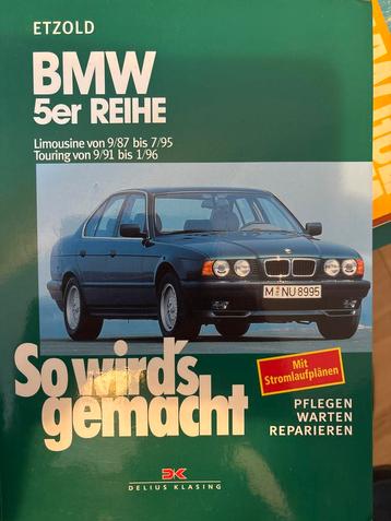 BMW 5 Serie (E34) Reparatiehandleiding Etzold beschikbaar voor biedingen