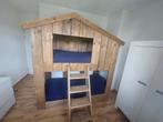 DUTCHWOOD- STAPELBED MET 2BEDDEN -STEIGERHOUT, Ophalen, Zo goed als nieuw, Stapelbed