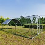 Konijnenren | Gegalvaniseerd staal | 6 x 3 x 2 meter, Dieren en Toebehoren, Minder dan 60 cm, 110 cm of meer, Verzenden, Nieuw
