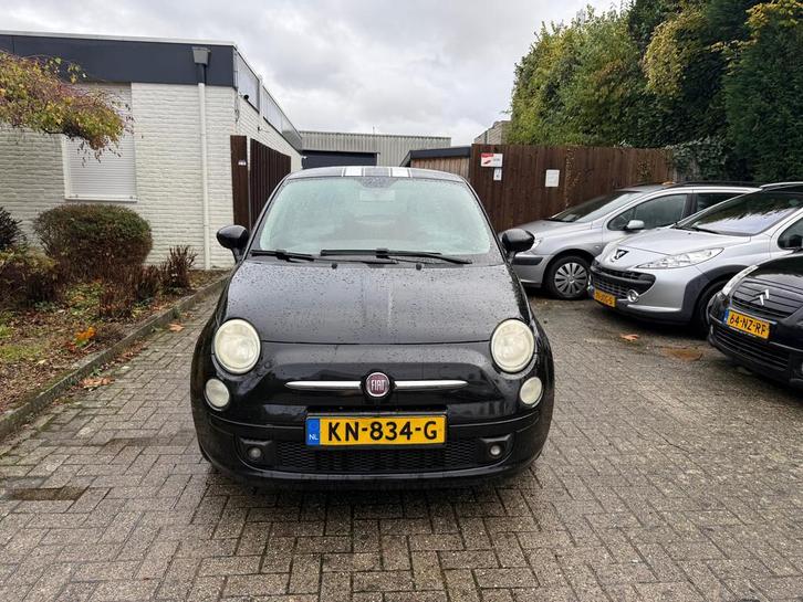 Fiat 500 1.4-16V Pop, Auto's, Fiat, Bedrijf, Te koop, Benzine, Euro 4, D, Hatchback, Handgeschakeld, Geïmporteerd, Zwart, Voorwielaandrijving