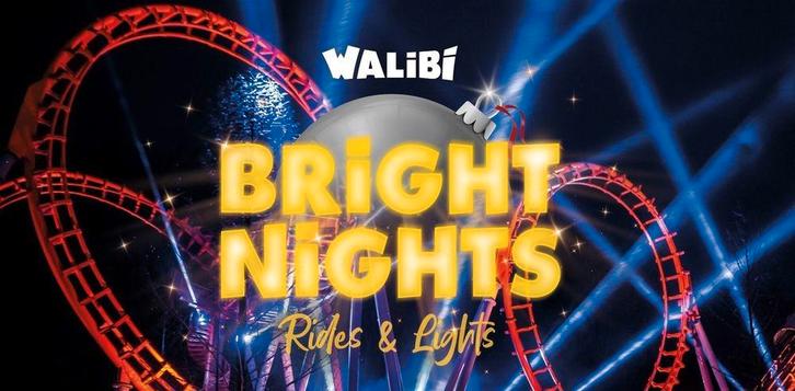 Entree ticket Bright Nights Walibi, Tickets en Kaartjes, Recreatie | Pretparken en Attractieparken, Eén persoon, Ticket of Toegangskaart