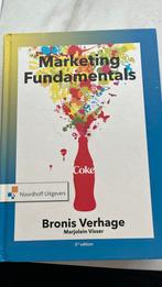 Bronis Verhage - Marketing fundamentals, Ophalen of Verzenden, Zo goed als nieuw, Economie en Marketing, Bronis Verhage; Marjolein Visser