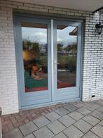 Hardhouten tuindeuren (exclusief kozijn), Doe-het-zelf en Verbouw, Kozijnen en Schuifpuien, Ophalen, Hout, 75 tot 150 cm, Deurkozijn