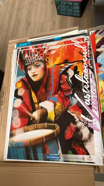 Originele Vastelaovend Limburg Poster 2018 beschikbaar voor biedingen