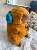Capybara knuffel met  koptelefoon, Ophalen of Verzenden, Zo goed als nieuw, Overige typen