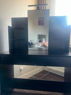 Kaptafel met make up lamp, Huis en Inrichting, Tafels | Kaptafels, Ophalen, Overige materialen, Gebruikt, 100 tot 150 cm