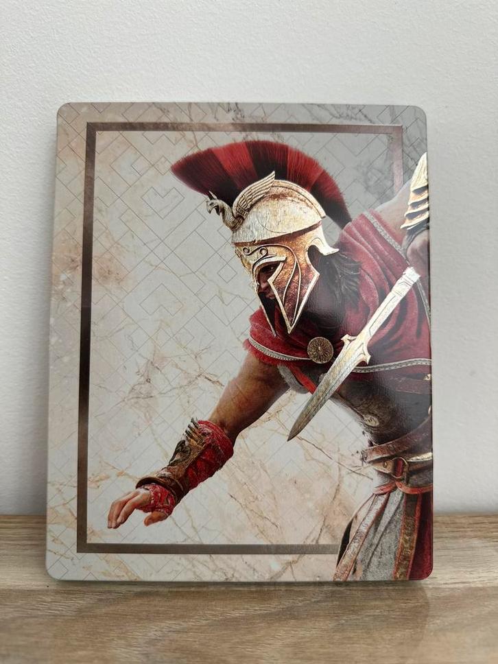 Assassins creed odyssey steelcase + game., Spelcomputers en Games, Games | Xbox Series X en S, Zo goed als nieuw, Ophalen of Verzenden
