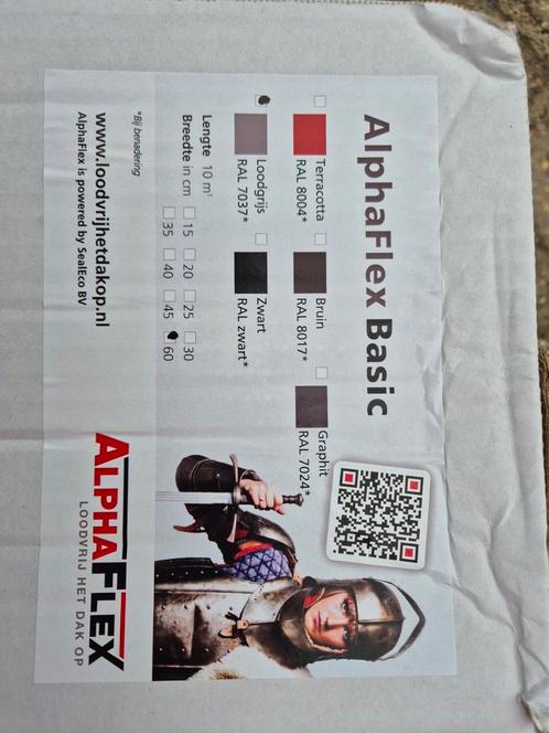 Alphaflex basic loodvervanger, Doe-het-zelf en Verbouw, Isolatie en Afdichting, Nieuw, Overige materialen, Minder dan 4 cm, Ophalen of Verzenden