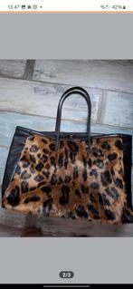 Harige tijgerprint tas 1x even gedragen, Sieraden, Tassen en Uiterlijk, Tassen | Damestassen, Ophalen of Verzenden, Zo goed als nieuw